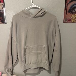 Abercrombie & Fitch oversized grey Hoodie